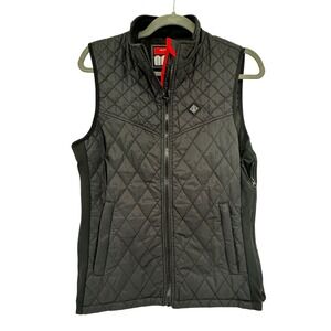 Heating Clothes Quilted Heated Vest Women S/M Black Outdoor Techwear Camping
